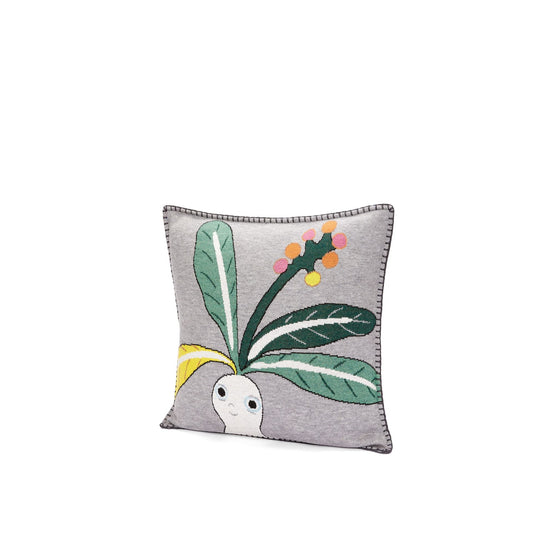 Unisex 50X50 Mandragora Cushion - Grey/Multicolour