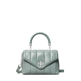Women Kira Patent Small Top-Handle Satchel - Light Arctic