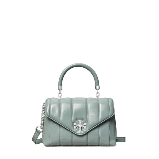 Women Kira Patent Small Top-Handle Satchel - Light Arctic