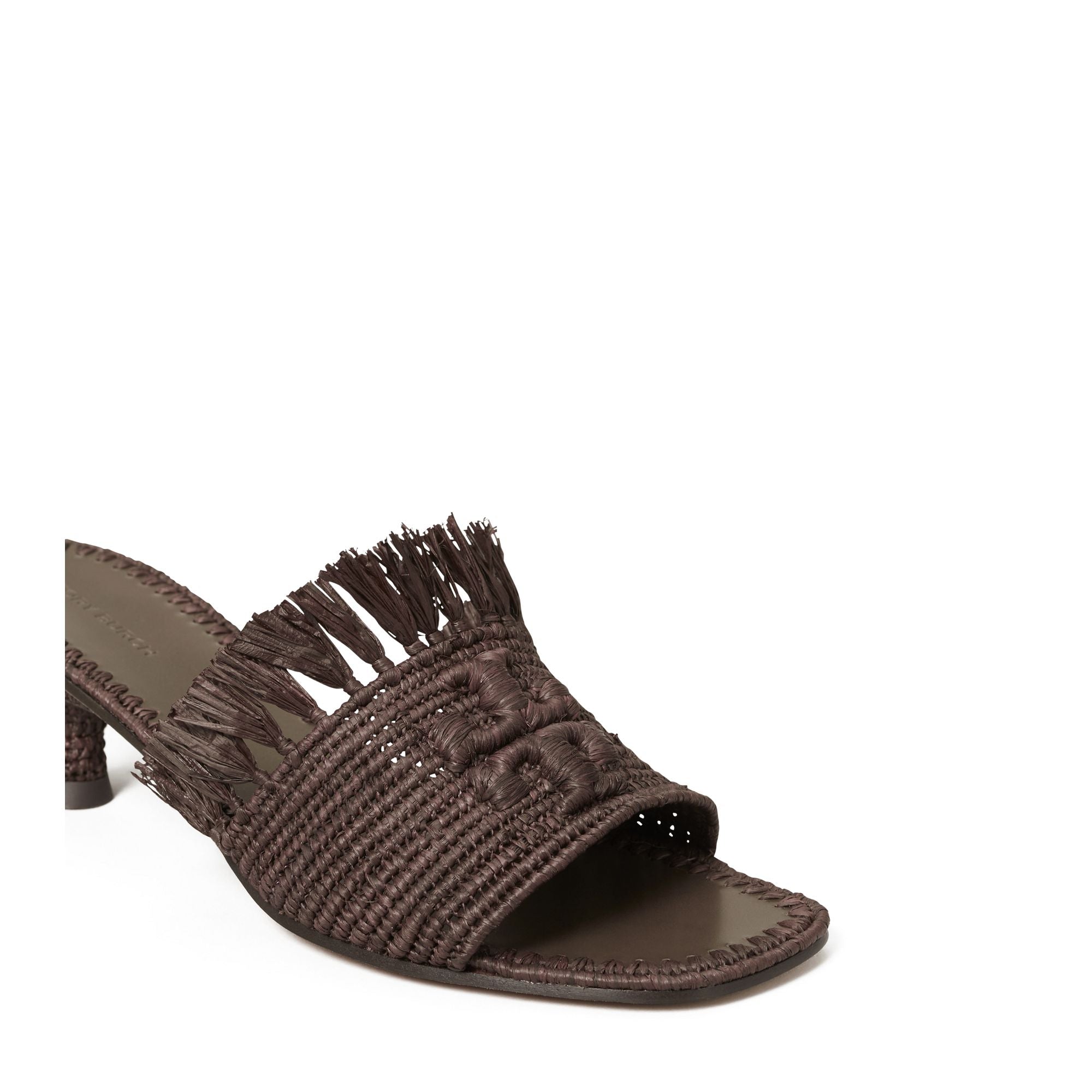 Women Eleanor Raffia Low Heel 55Mm - Coconut