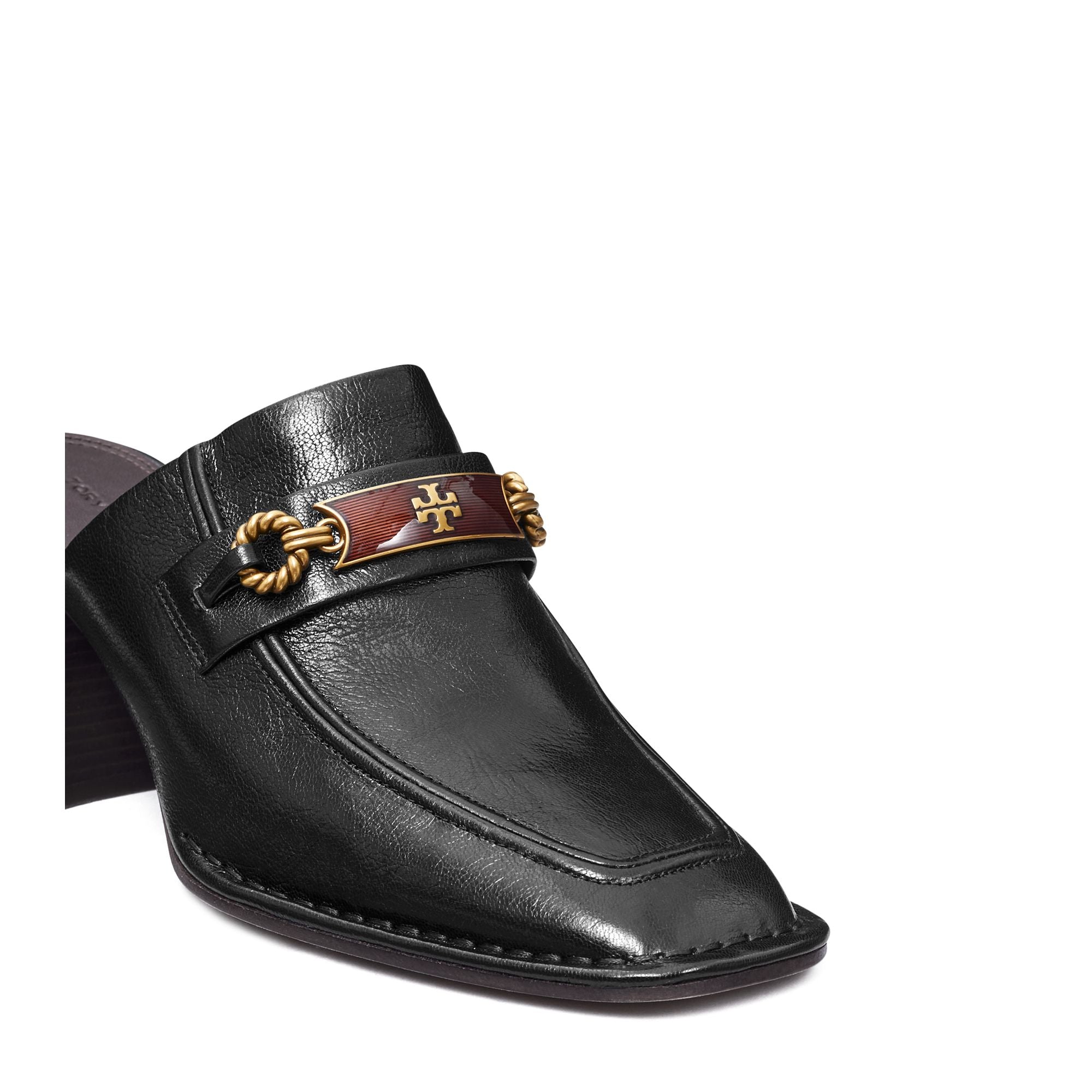 Women Perrine Heel Mule 65Mm - Perfect Black