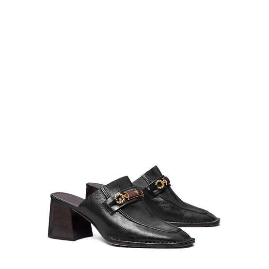 Women Perrine Heel Mule 65Mm - Perfect Black