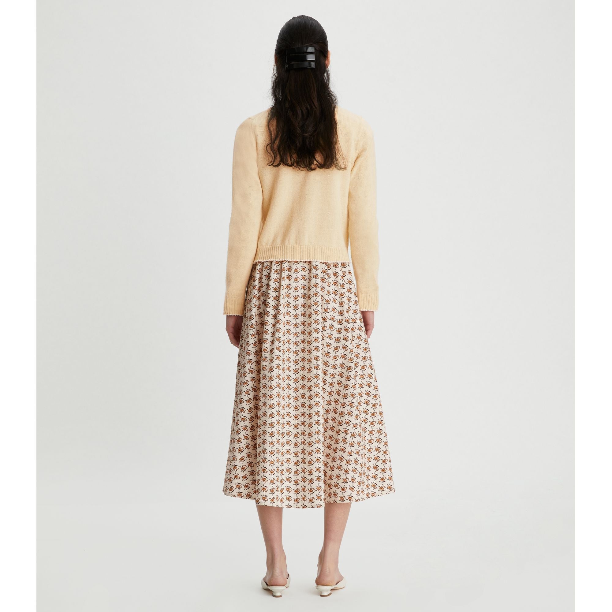 Women Hook And Eye Cardigan - Antique Ivory
