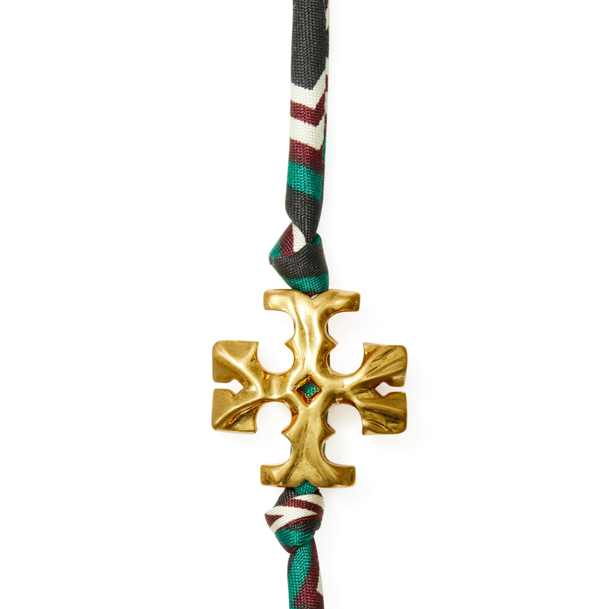 Women Roxanne Beaded Long Necklace - Rolled Gold / Multi