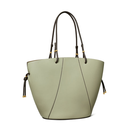 Women Spaghetti Strap Tote - Pine Frost