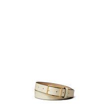 Women 1" T Monogram Patent Belt - Fossil