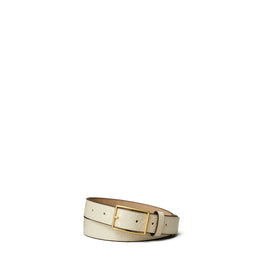 Women 1" T Monogram Patent Belt - Fossil