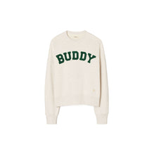 Women French Terry Buddy Crew - Light Grey Heather