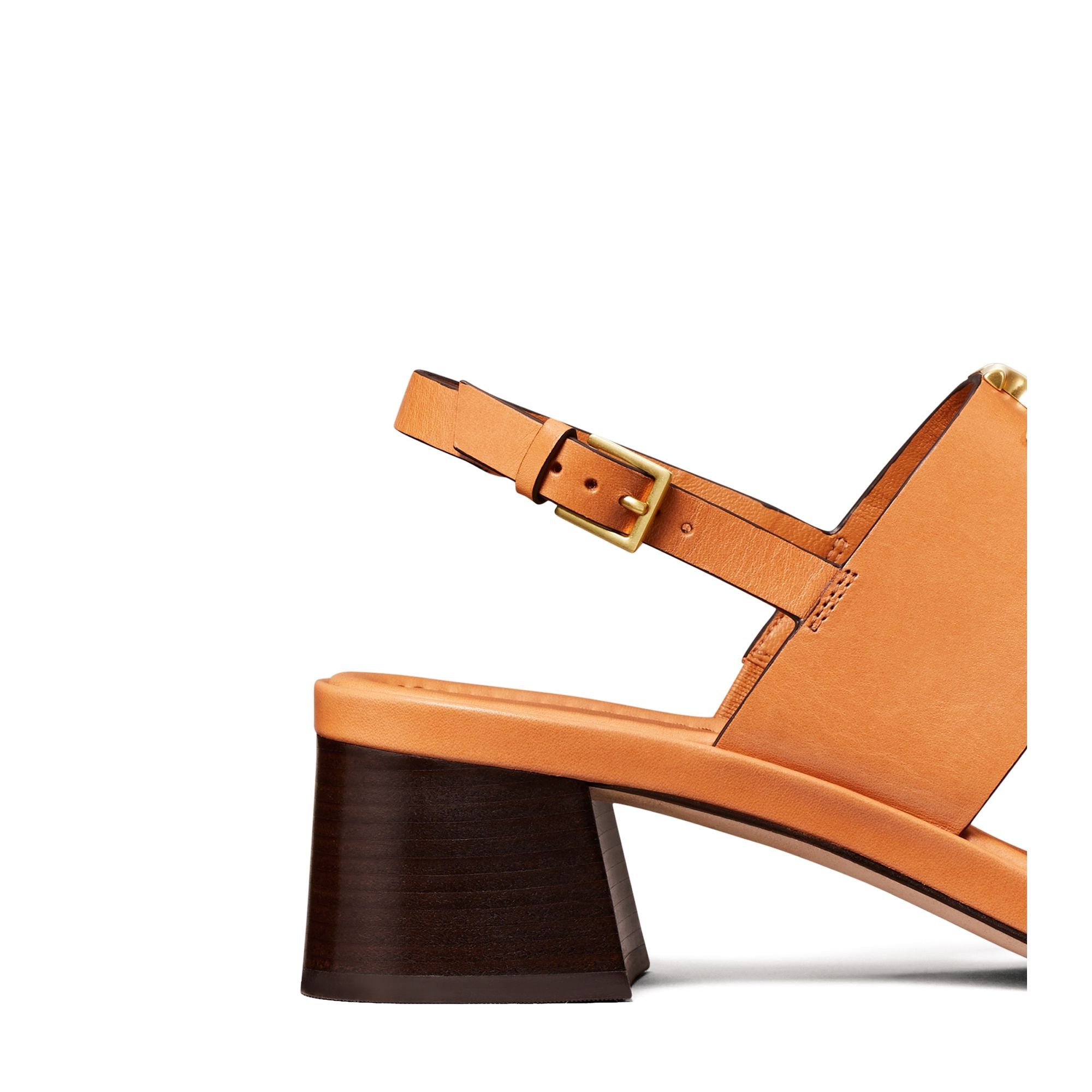 Women Eleanor Heel Sandal 55Mm - Brandy / Gold