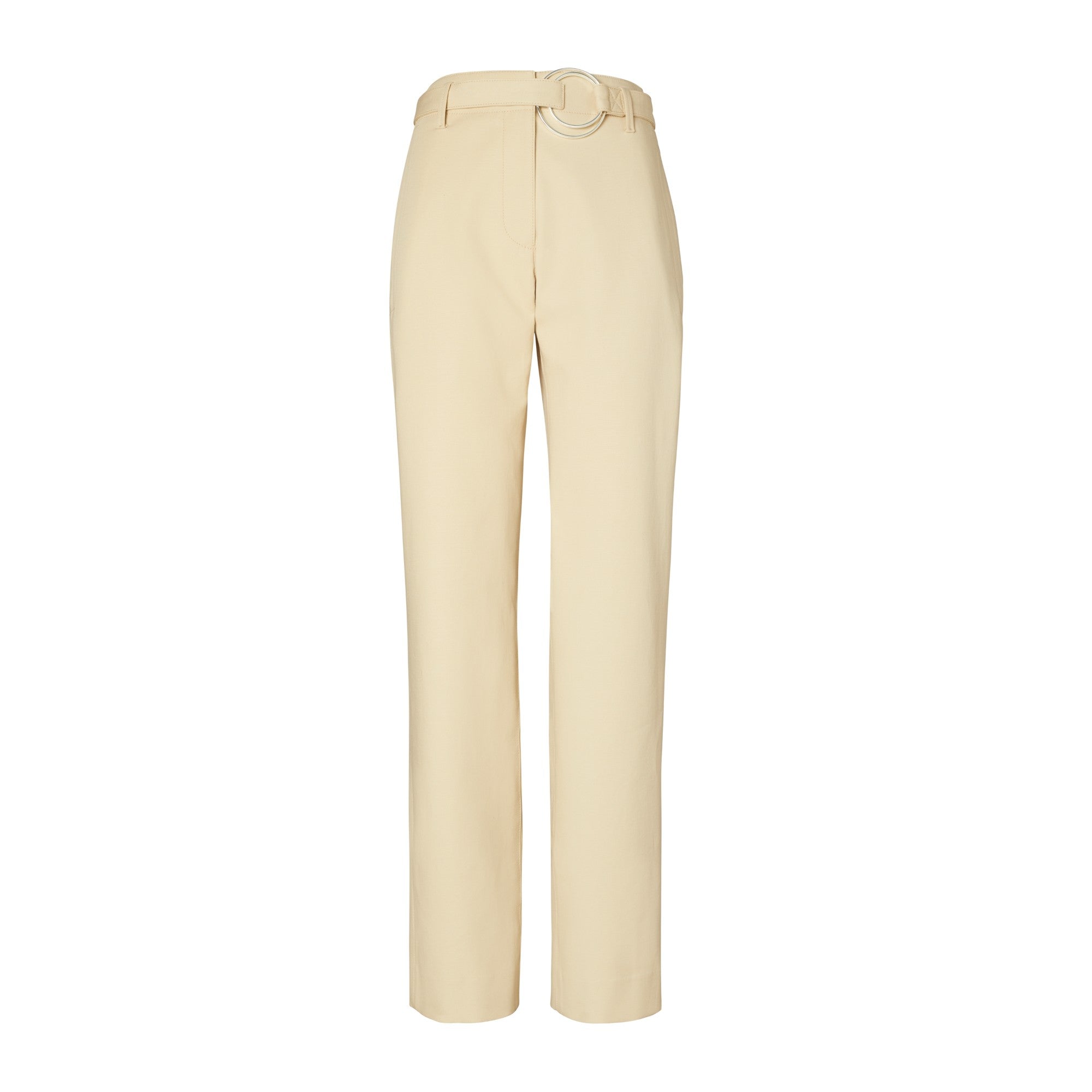 Women Relaxed Stretch Double Weave Pant - Sand Khaki