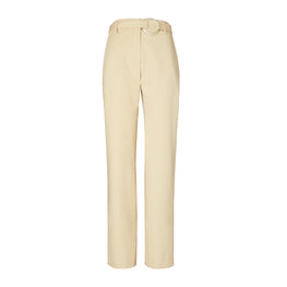 Women Relaxed Stretch Double Weave Pant - Sand Khaki