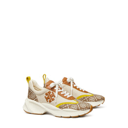 Women T Monogram Good Luck Trainer - Natural / Inverse Hazel T-Monogram / Tan