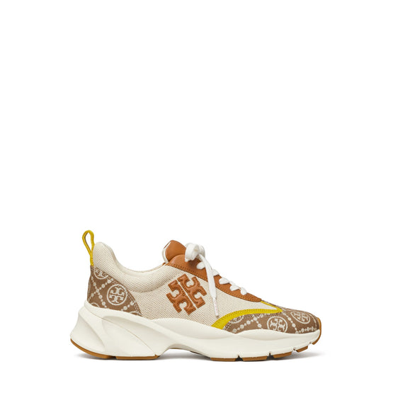 Women T Monogram Good Luck Trainer - Natural / Inverse Hazel T-Monogram / Tan
