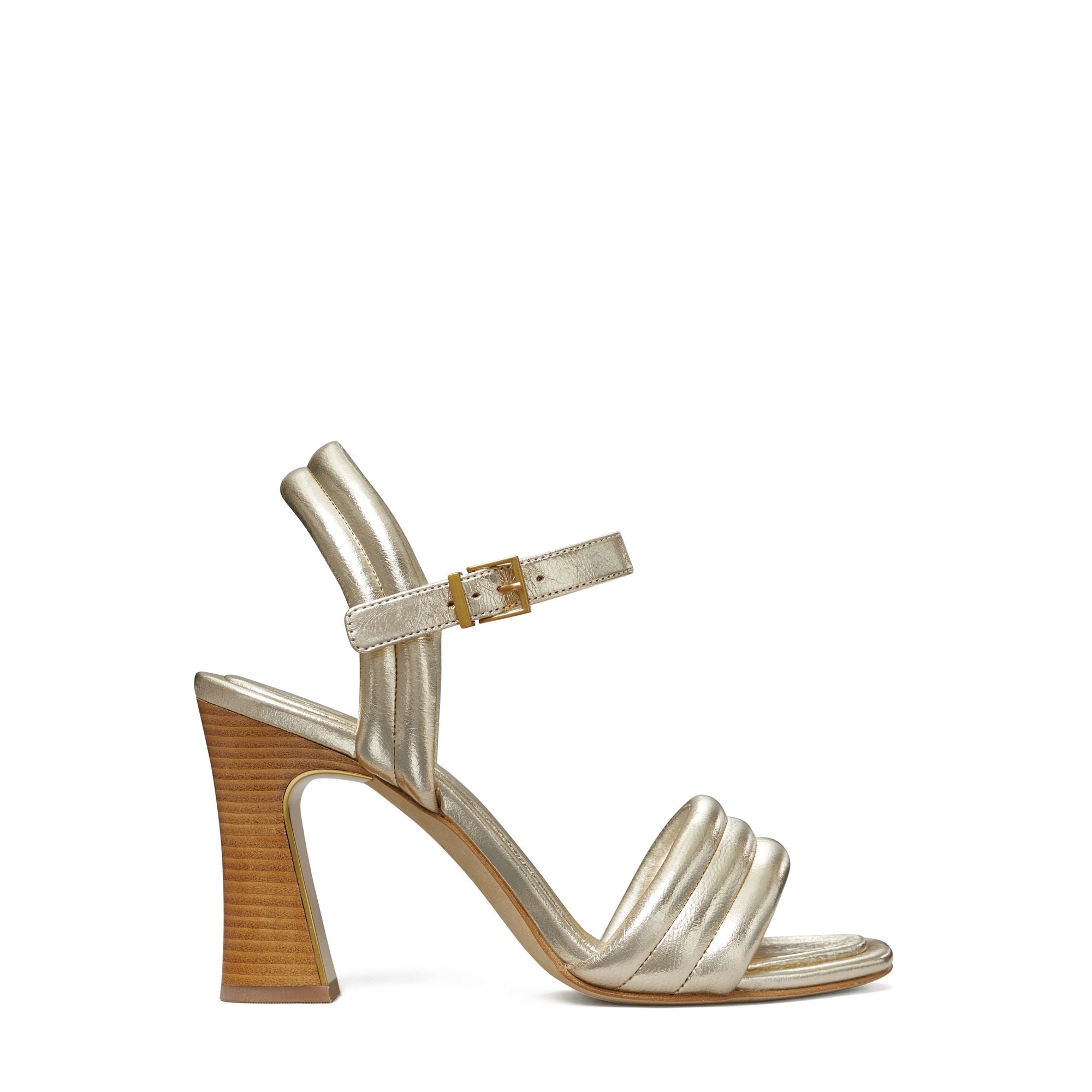 Women Puffed Up Sandal 100Mm - Spark Gold