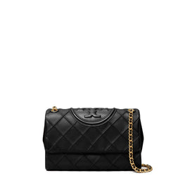 Women Fleming Soft Convertible Shoulder Bag - Black