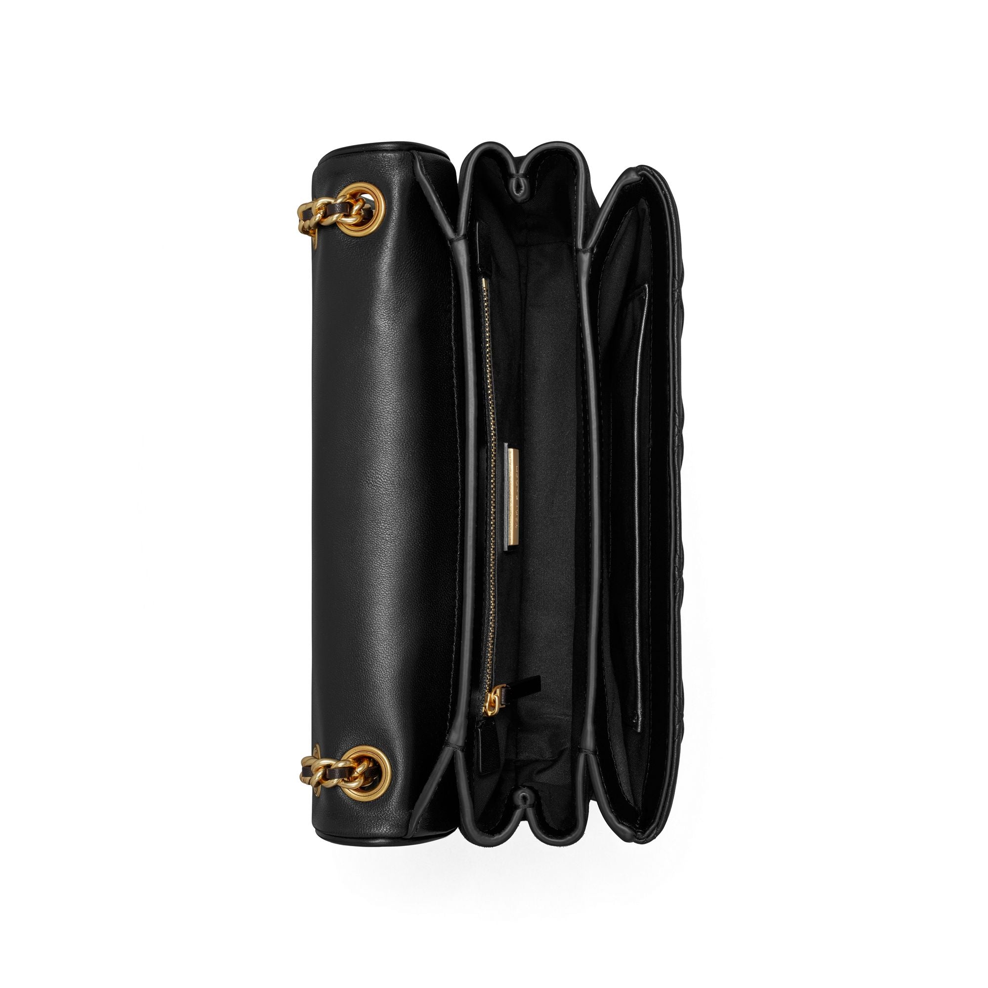 Women Fleming Soft Convertible Shoulder Bag - Black