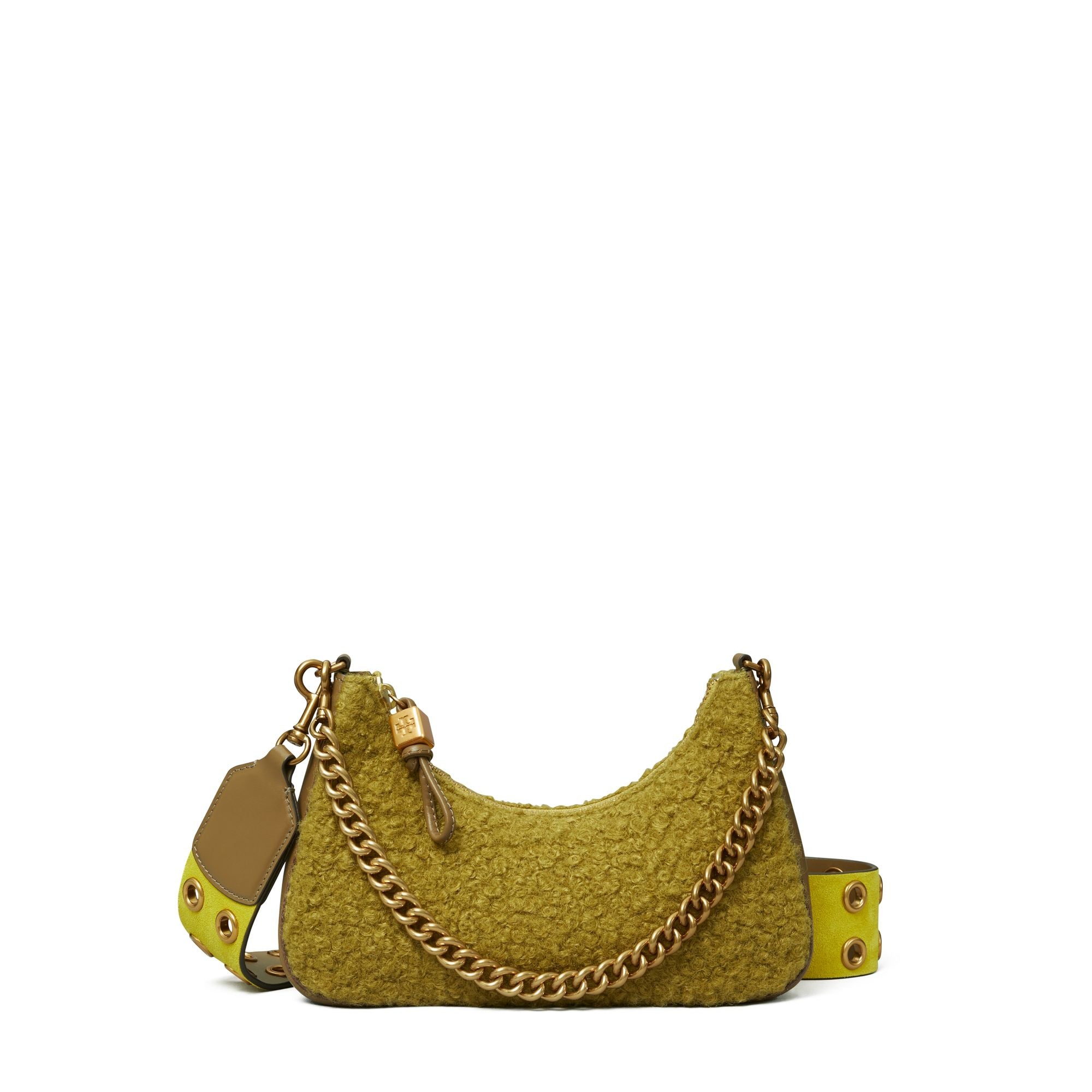 Women Mercer Boucle Small Shoulder Bag - Citrus Zest