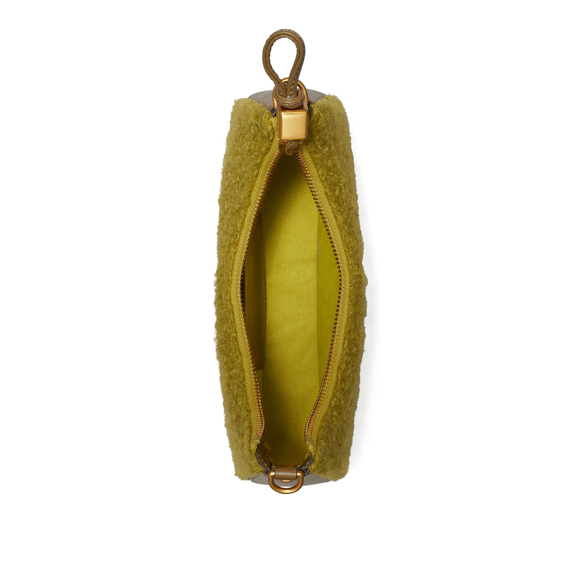 Women Mercer Boucle Small Shoulder Bag - Citrus Zest