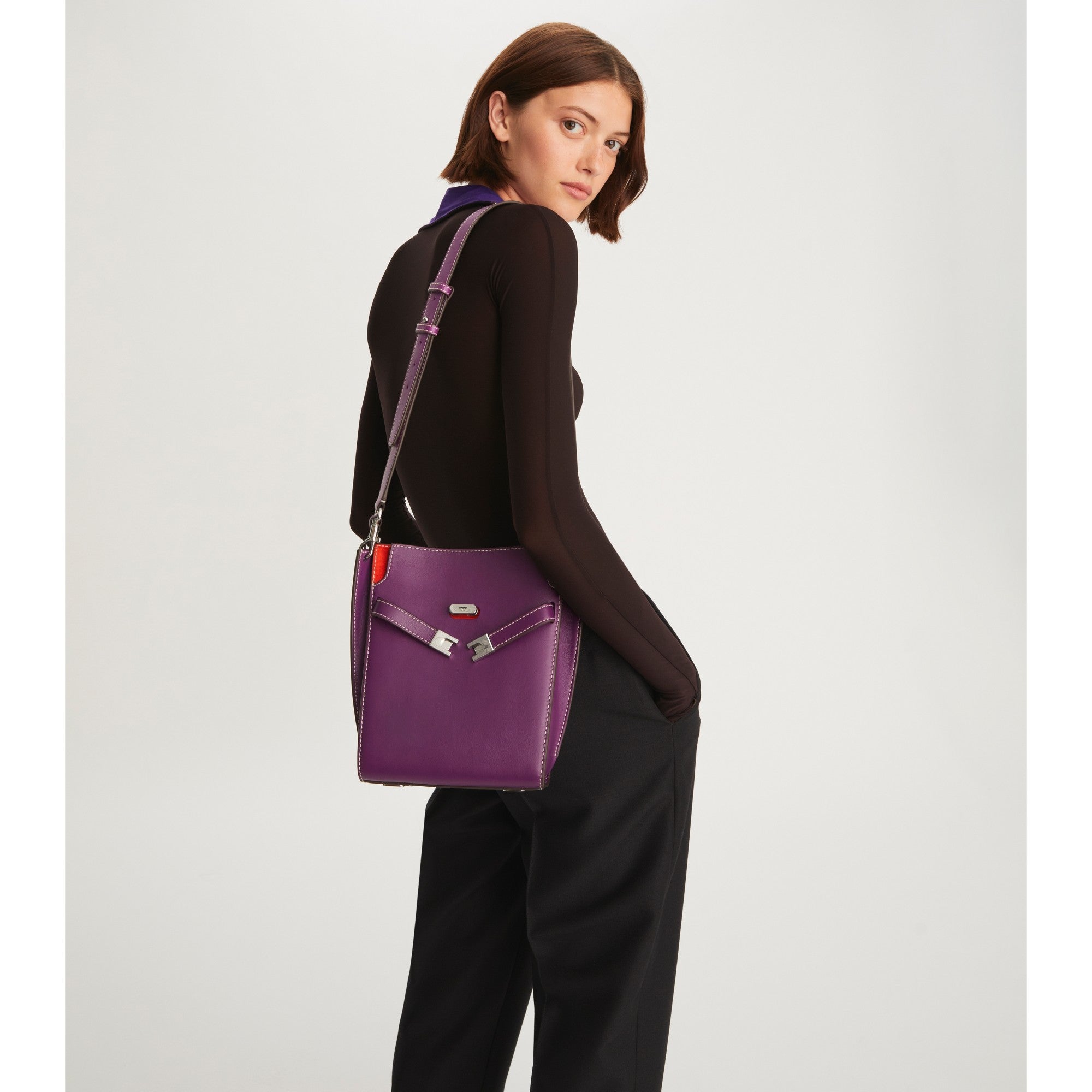 Women Lee Radziwill Bucket Bag - Wild Thistle
