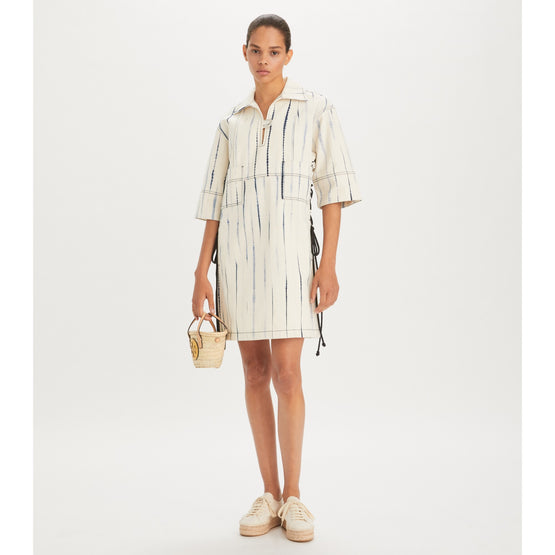 Women Wavelength Denim Shirtdress - Multi