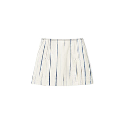 Women Wavelength Denim Skort - Multi