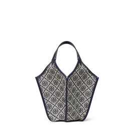 Women T Monogram Jacquard Lampshade - Tory Navy