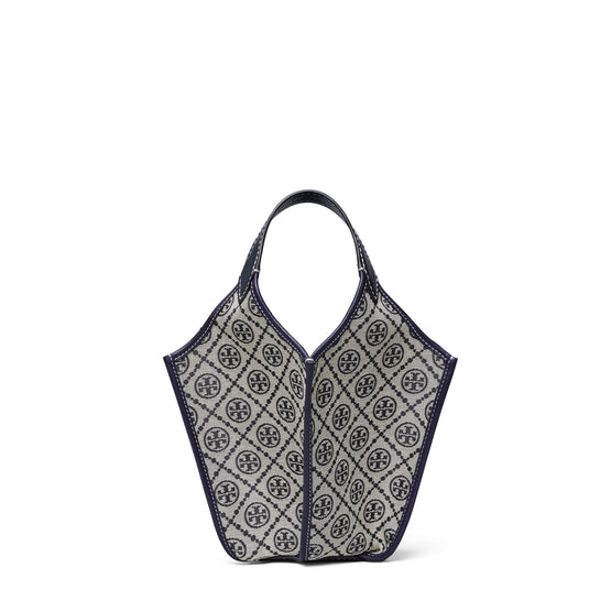 Women T Monogram Jacquard Lampshade - Tory Navy