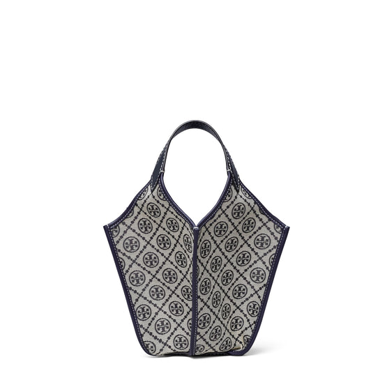 Women T Monogram Jacquard Lampshade - Tory Navy