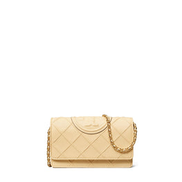 Women Fleming Chain Wallet - Vanilla Soft Serve