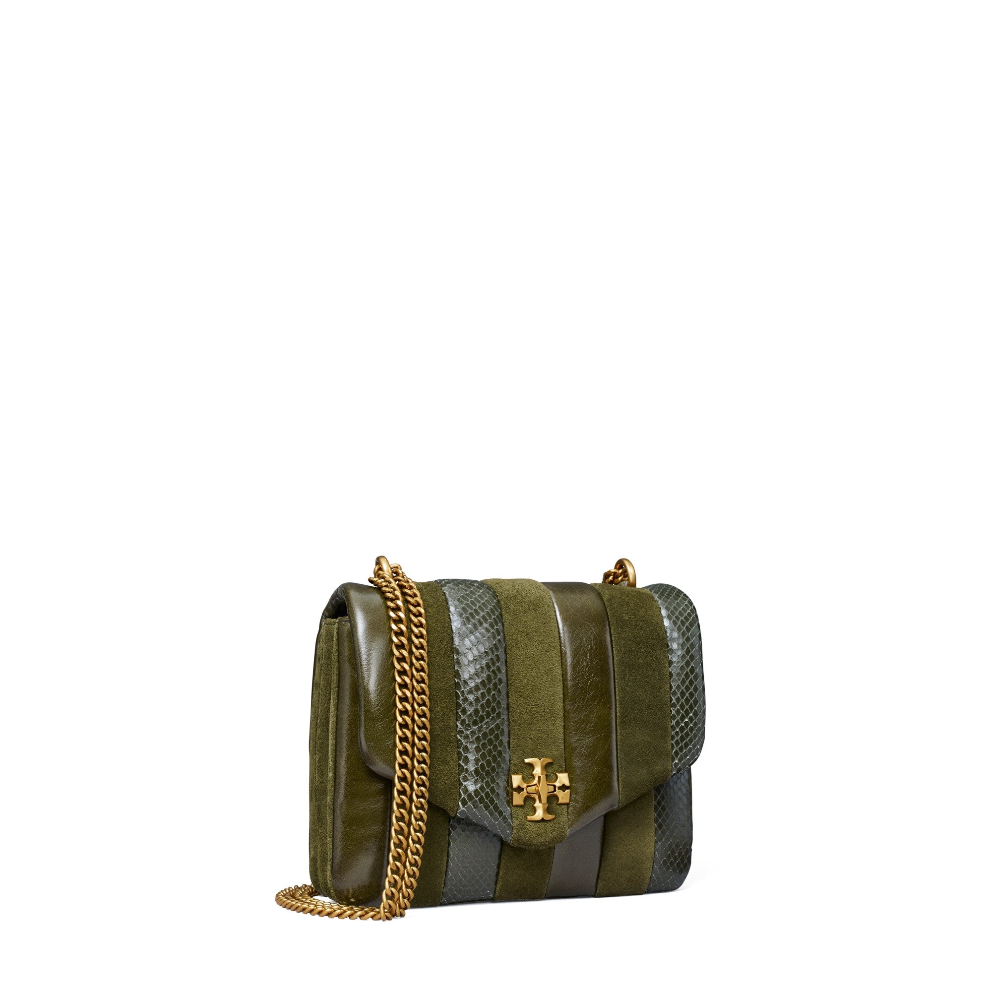 Women Kira Exotic Stripe Square Crossbody - Leccio
