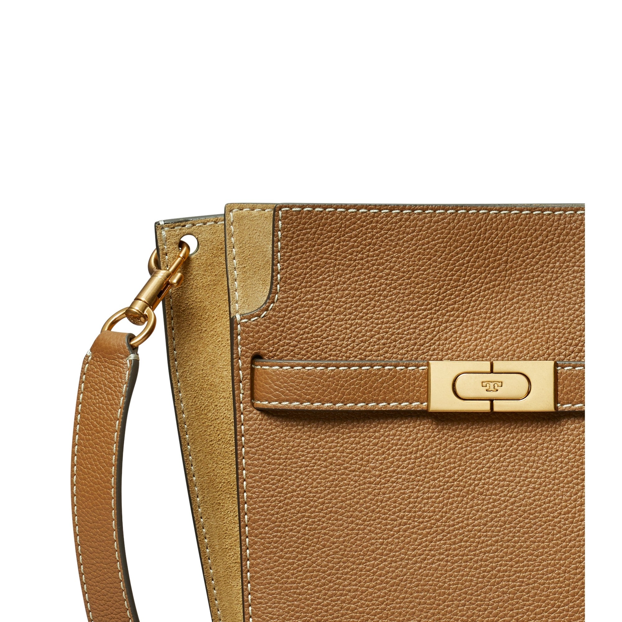 Women Lee Radziwill Pebbled Bucket Bag - Tiger'S Eye