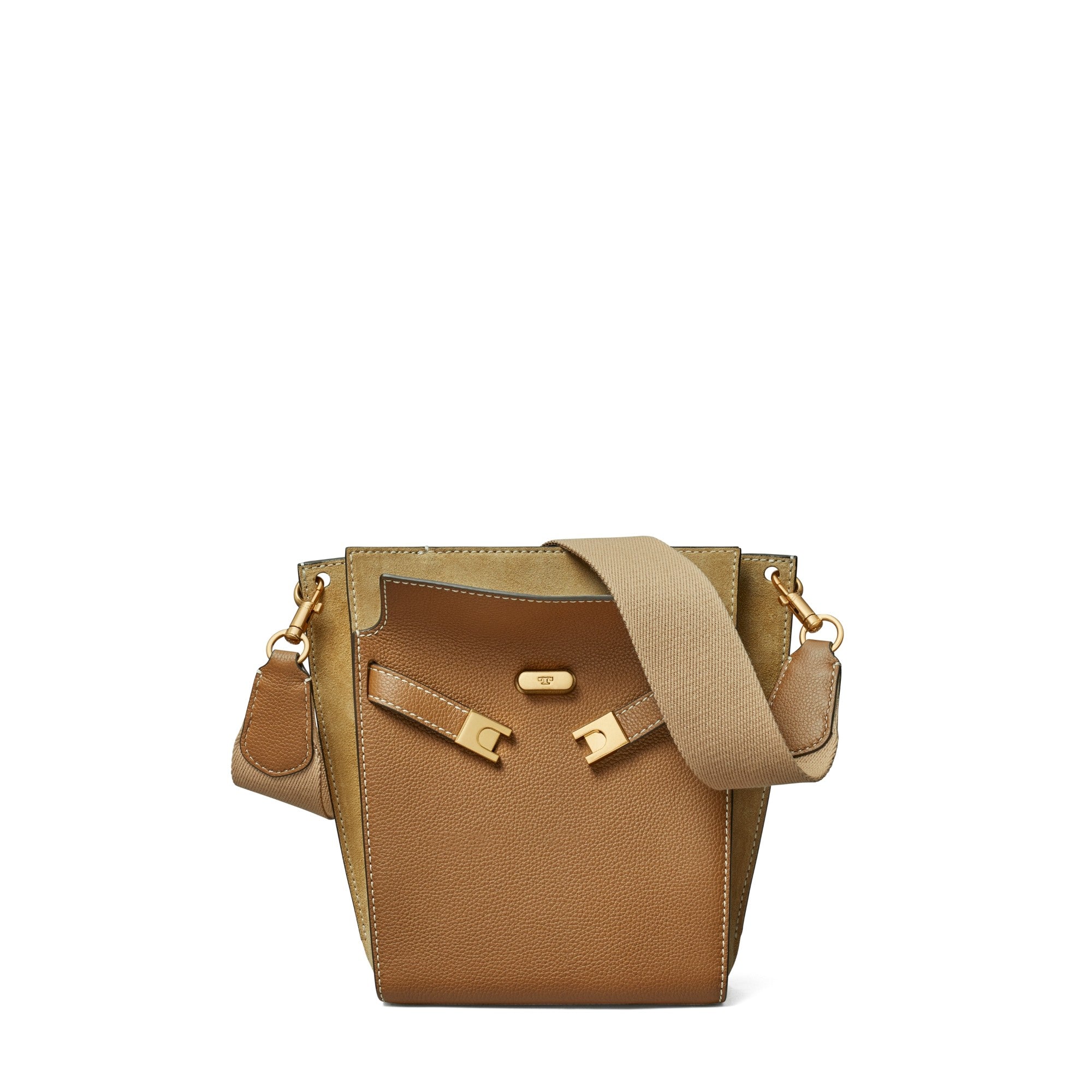Women Lee Radziwill Pebbled Bucket Bag - Tiger'S Eye