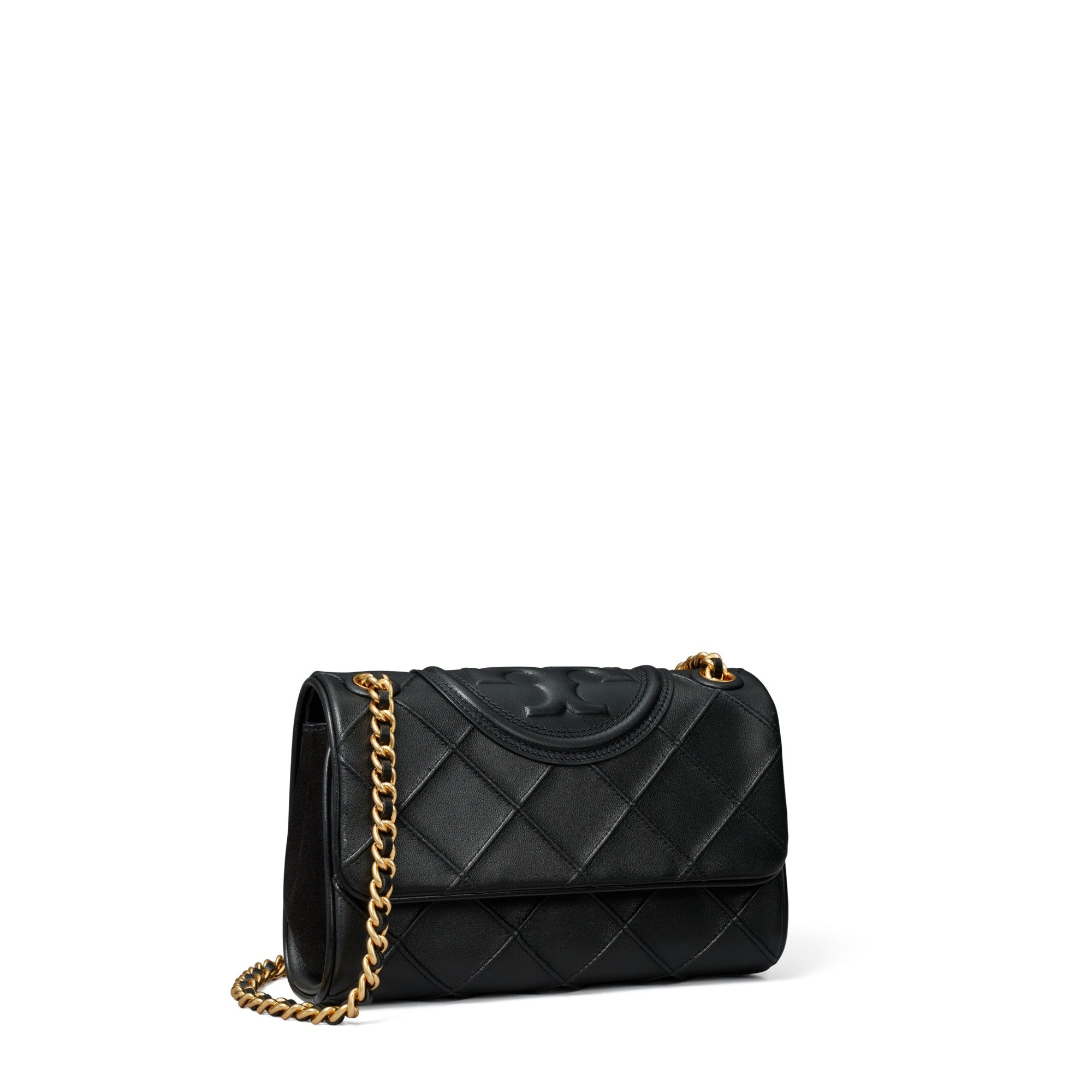 Women Fleming Soft Small Convertible Shoulder Bag - Black