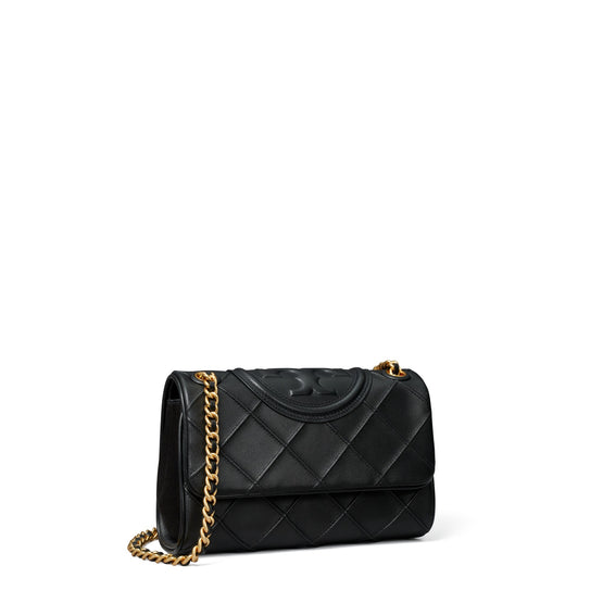 Women Fleming Soft Small Convertible Shoulder Bag - Black