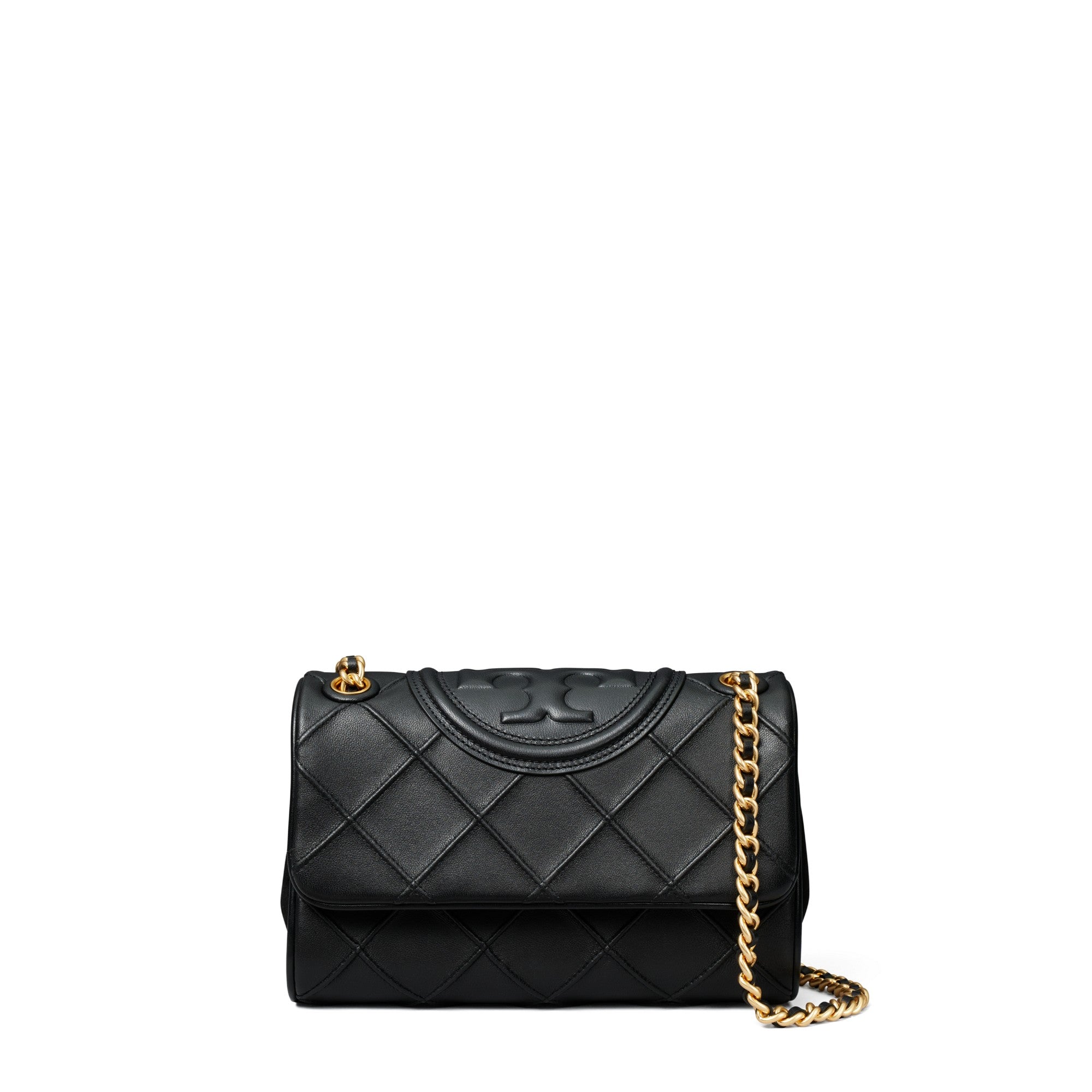 Women Fleming Soft Small Convertible Shoulder Bag - Black