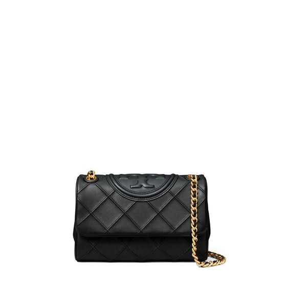 Women Fleming Soft Small Convertible Shoulder Bag - Black
