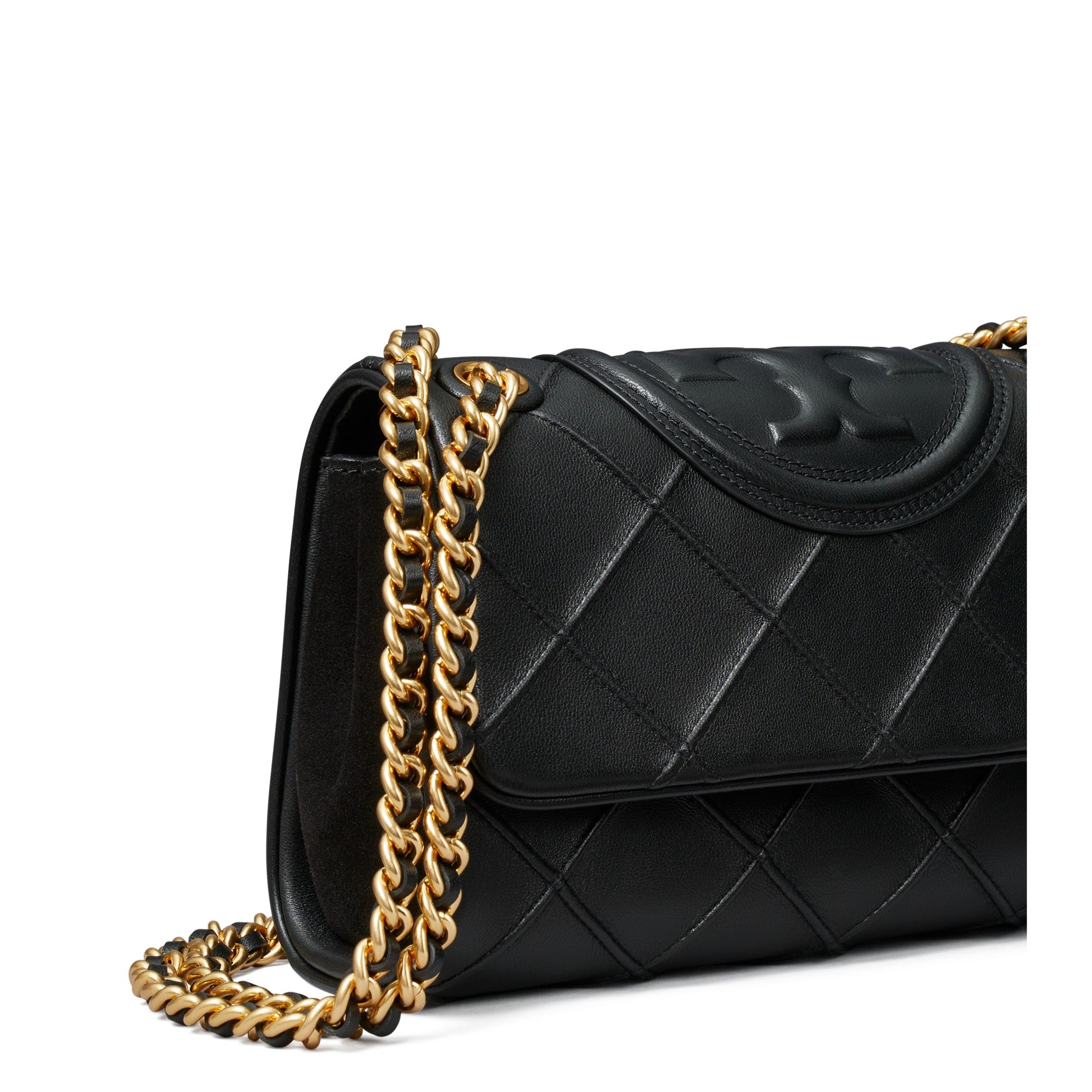 Women Fleming Soft Small Convertible Shoulder Bag - Black