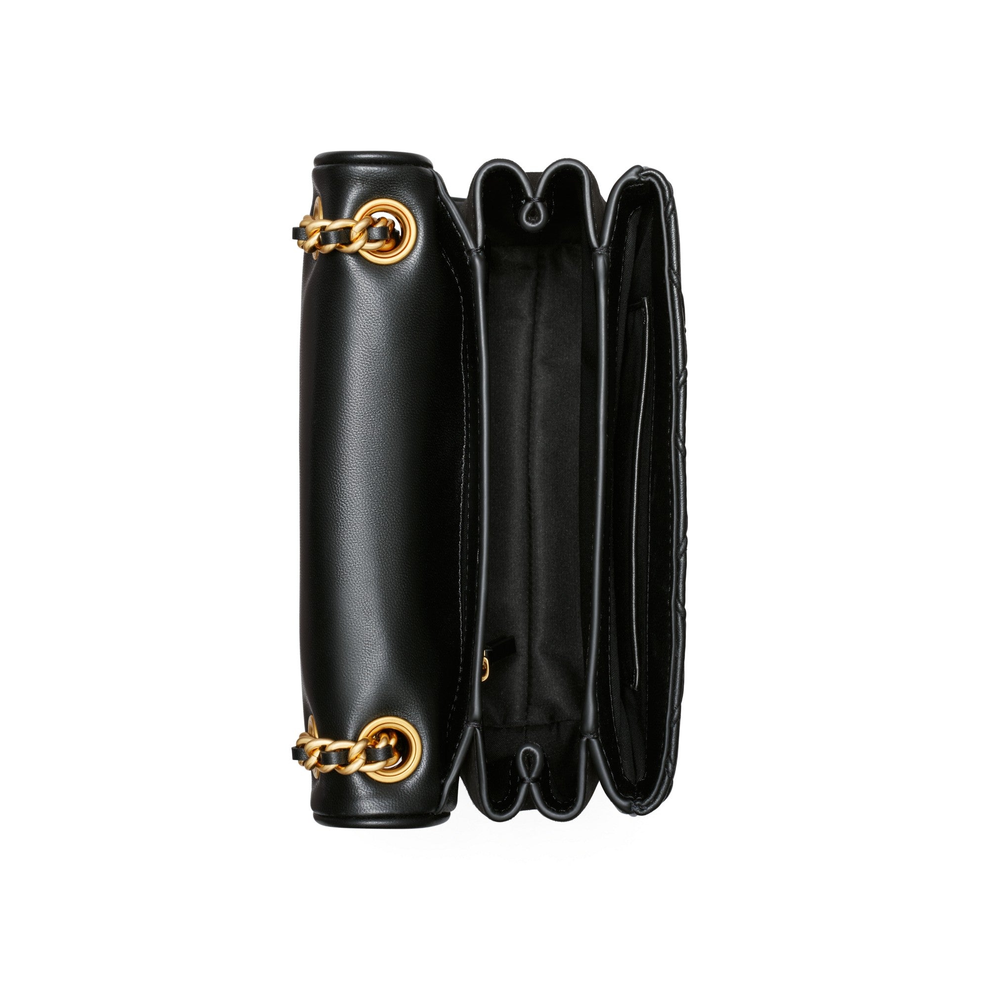 Women Fleming Soft Small Convertible Shoulder Bag - Black