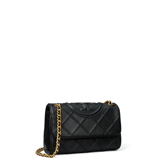 Women Fleming Soft Small Convertible Shoulder Bag - Black