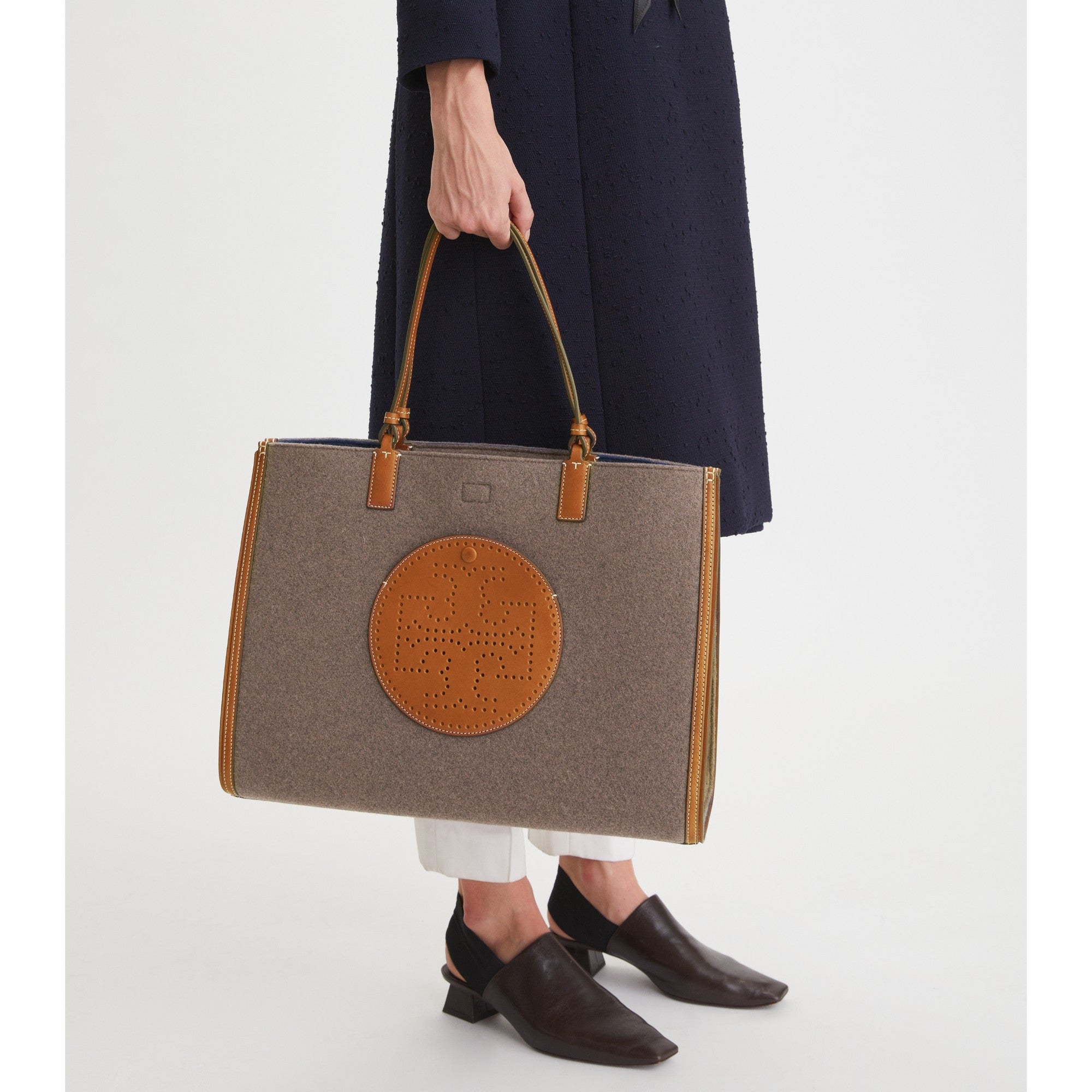 Women Ella Felt Tote - Finch