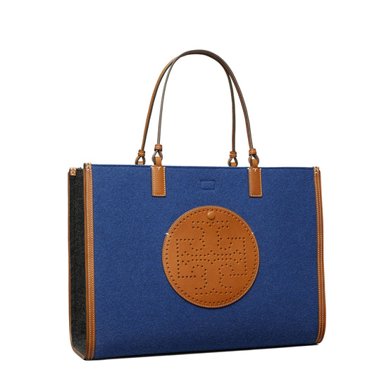 Women Ella Felt Tote - Bright Indigo