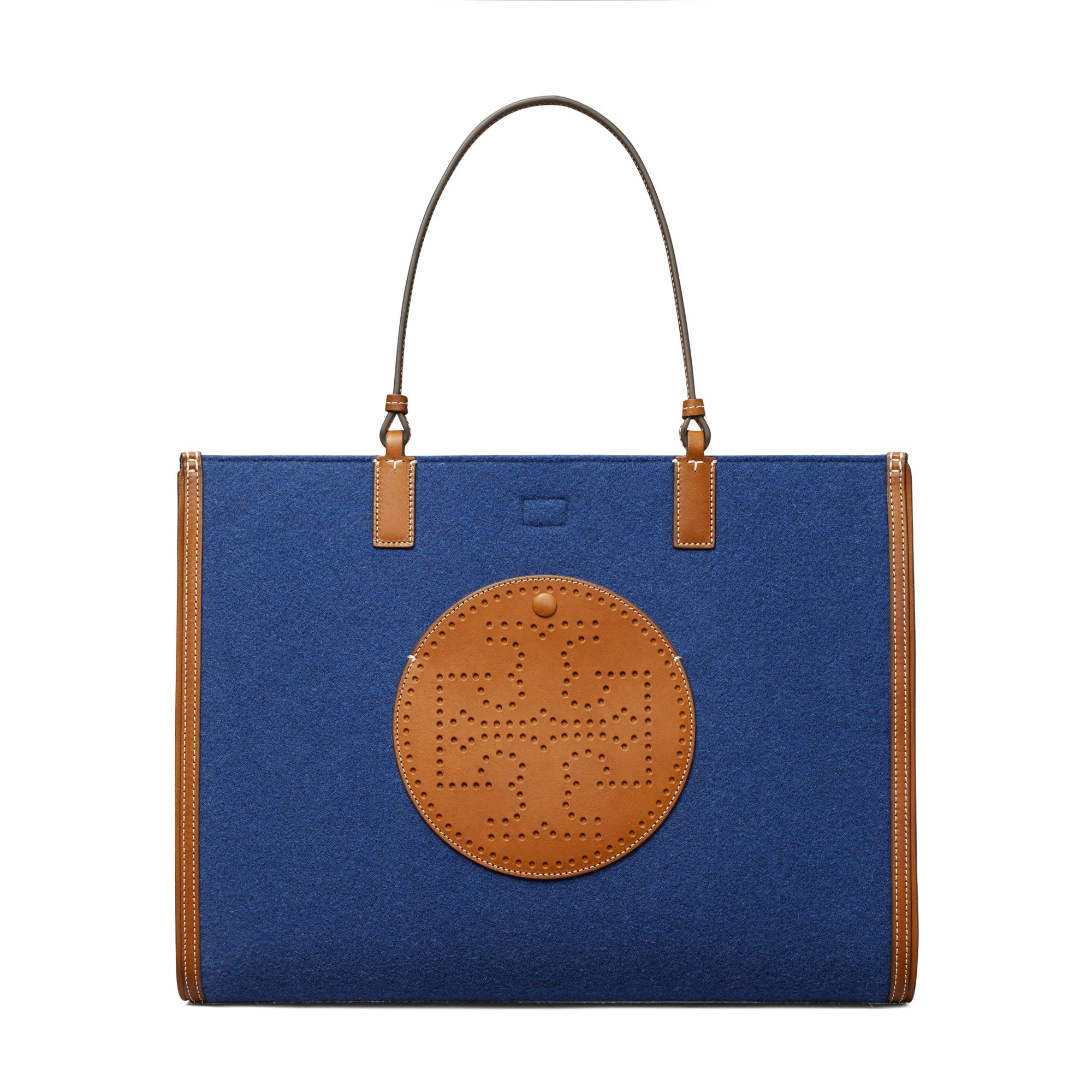 Women Ella Felt Tote - Bright Indigo