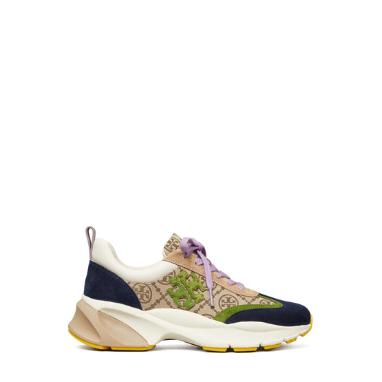 Women T Monogram Good Luck Trainer - Hazel T-Monogram / Shiso / Perfect Navy
