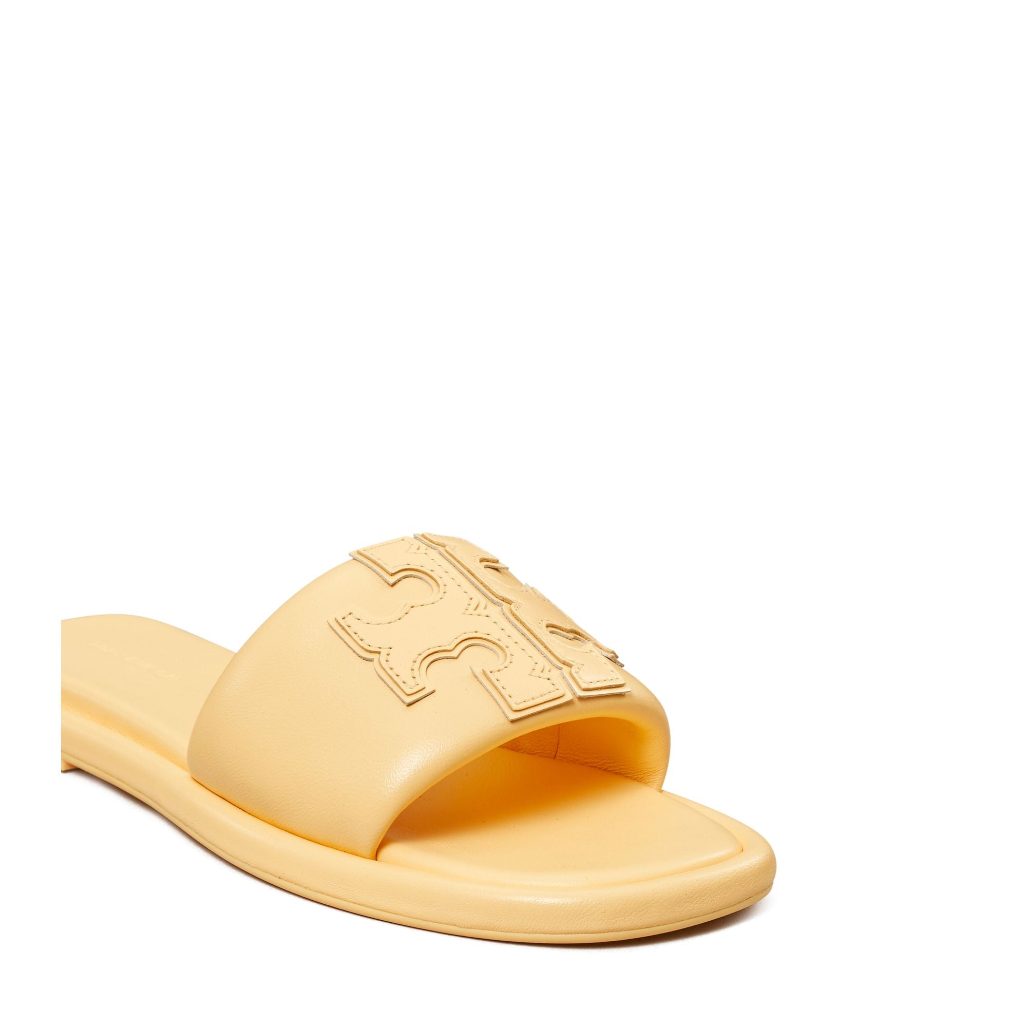 Women Double T Sport Slide - Peach Puff