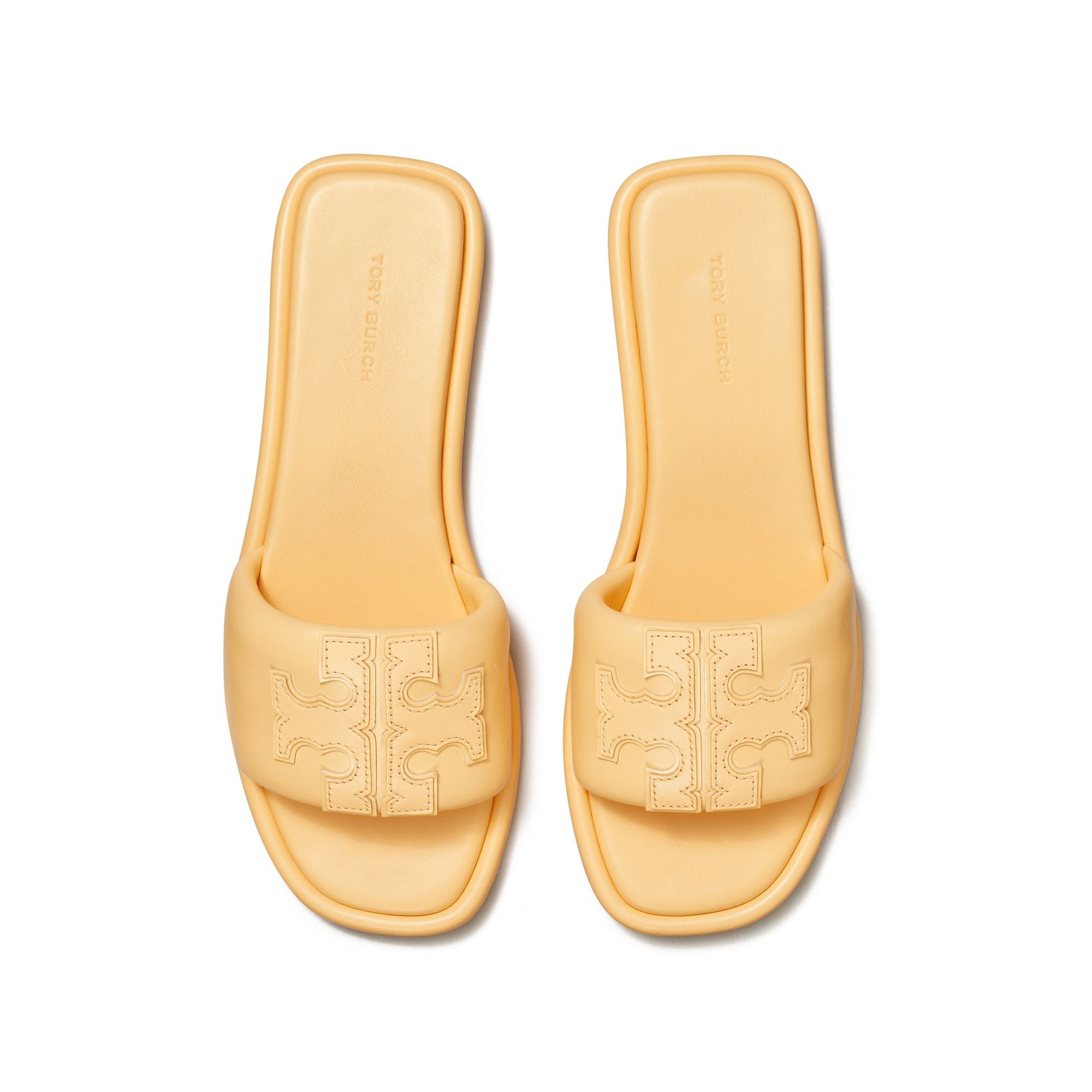 Women Double T Sport Slide - Peach Puff