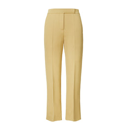Women Wool Twill Trouser - Khaki Sand