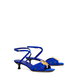 Women Brutalist Heel Sandal 45Mm - Cobalt
