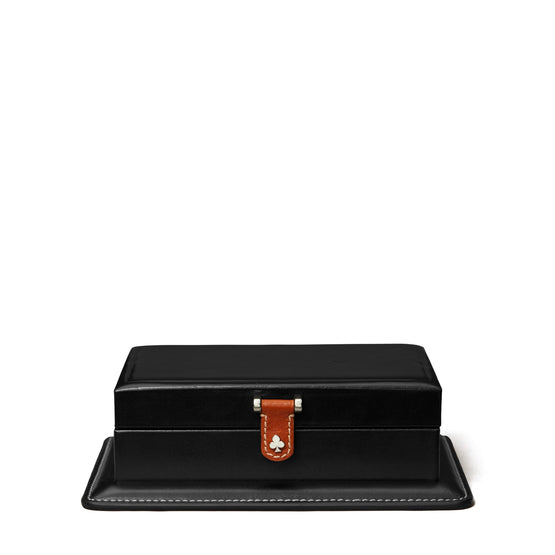 Women Playing Card Box - Black