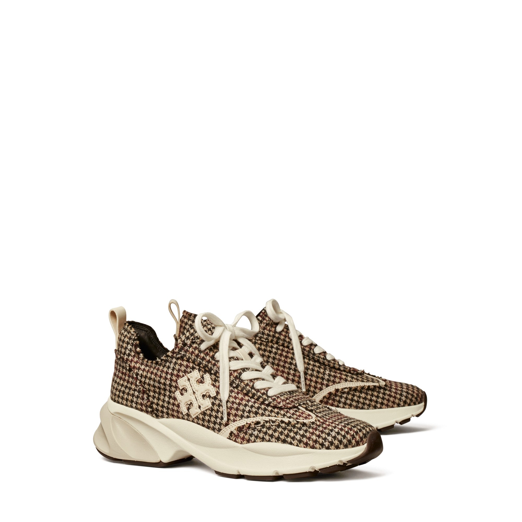 Women Good Luck Trainer - Houndstooth / New Ivory / Houndstooth