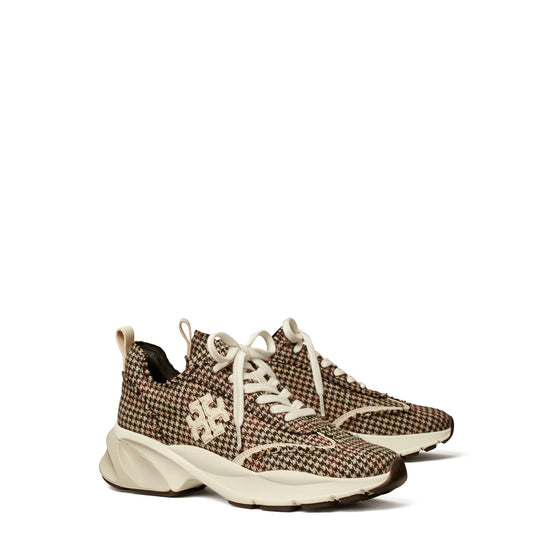 Women Good Luck Trainer - Houndstooth / New Ivory / Houndstooth
